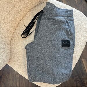 Calvin Klein Performance Joggers/Sweatpants | Heather Gray | Size S